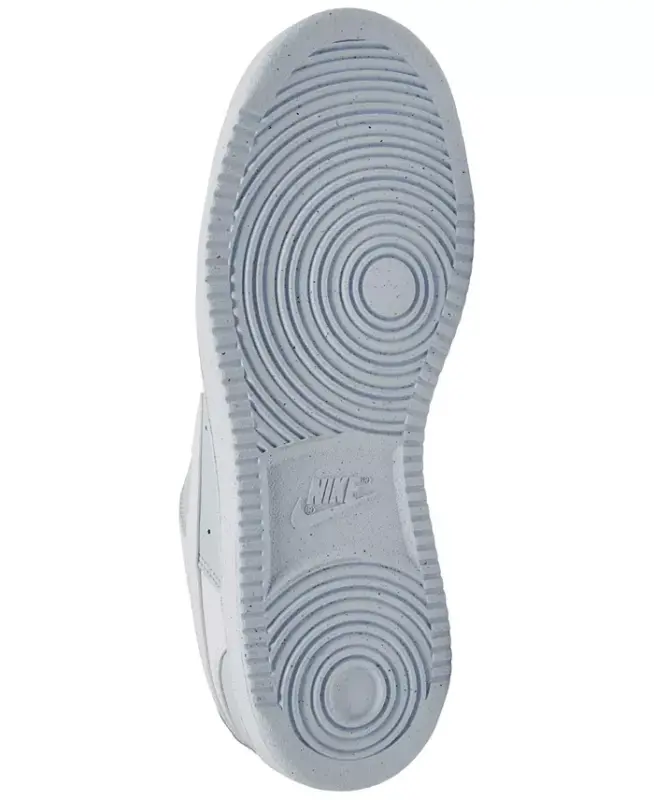 Women's Court Vision Low Next Nature Casual Sneakers from Finish Line - Grey/White - 6