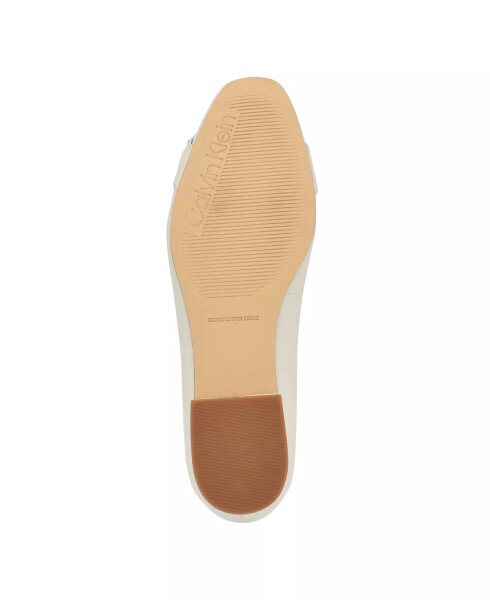 Women's Crystil Tailored Ballet Flat Ivory - Leather - 5