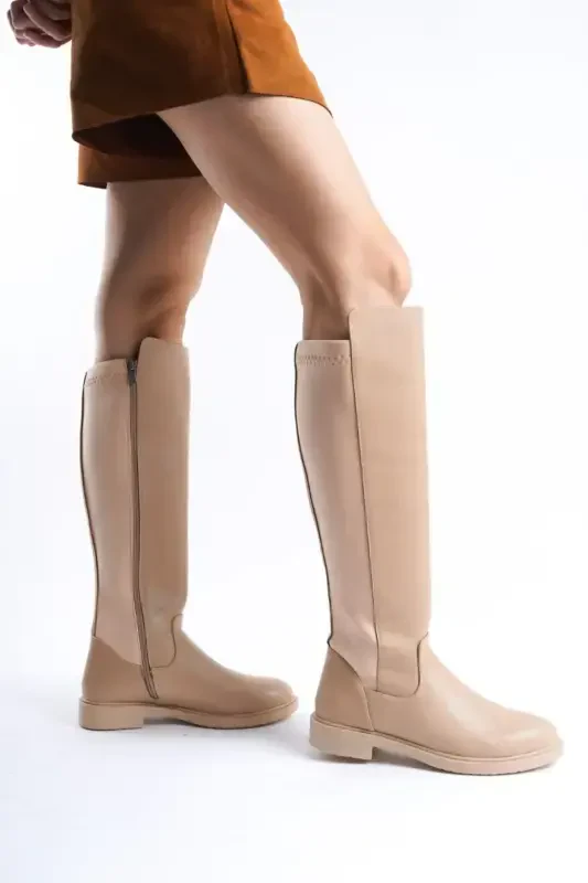 Women's Daily Boots Elastic Stretch Enpar Nut Skin 41-42- Available-NUTskin - 2