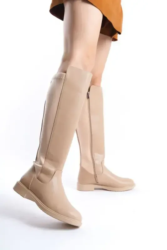 Women's Daily Boots Elastic Stretch Enpar Nut Skin 41-42- Available-NUTskin - 3