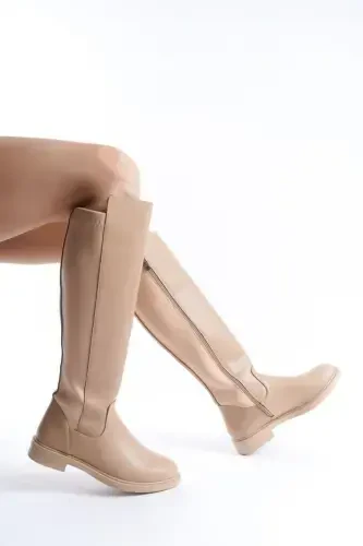 Women's Daily Boots Elastic Stretch Enpar Nut Skin 41-42- Available-NUTskin - 4