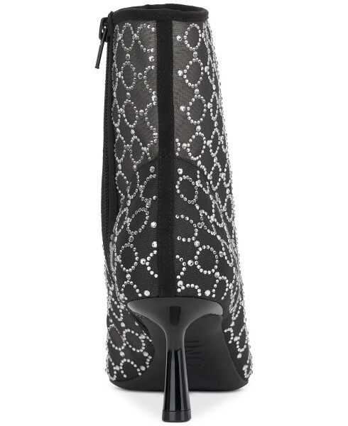 Women's Darissa Mesh Dress Booties, Created for Modazone Black Mesh Bling - 3