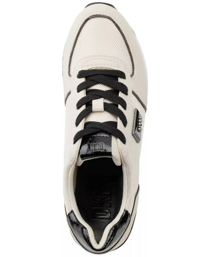 Women's Davie Lace-Up Platform Sneakers Pebble - 4