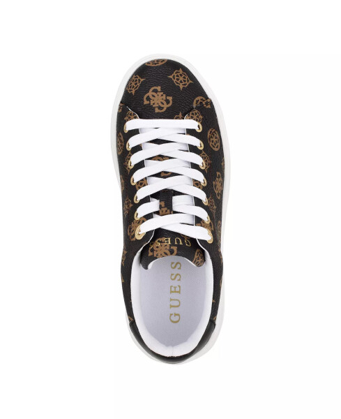 Women's Denesa Treaded Platform Lace-Up Sneakers - 4