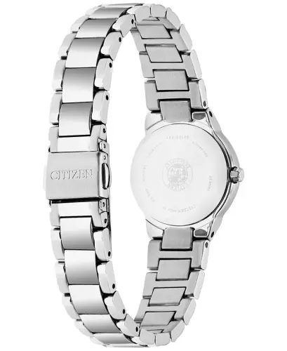 Women's Eco-Drive Sport Stainless Steel Bracelet Watch 26mm EW1670-59D - 4