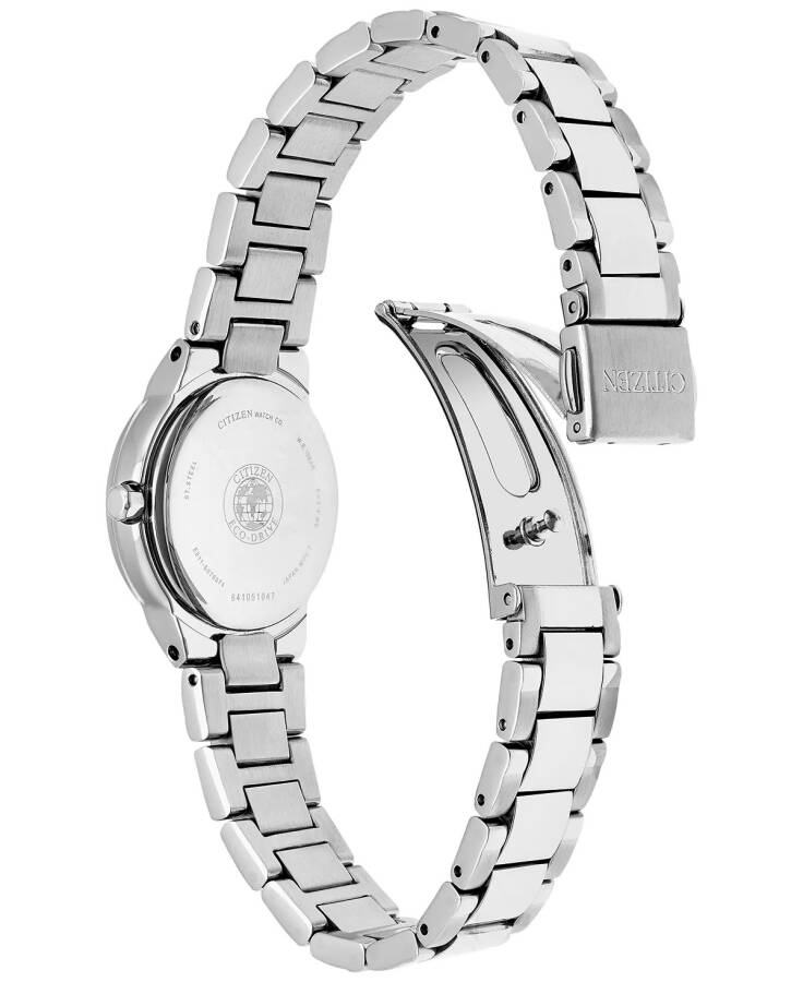 Women's Eco-Drive Sport Stainless Steel Bracelet Watch 26mm EW1670-59D No Color - 3