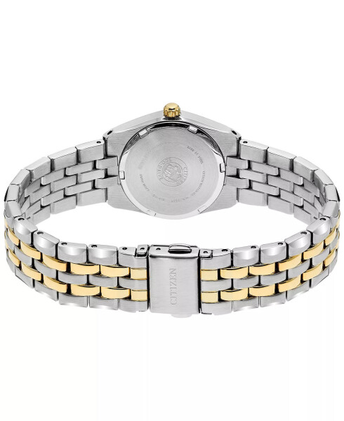 Women's Eco-Drive Two-Tone Stainless Steel Bracelet Watch 28mm EW2294-53L Two-Tone - 3