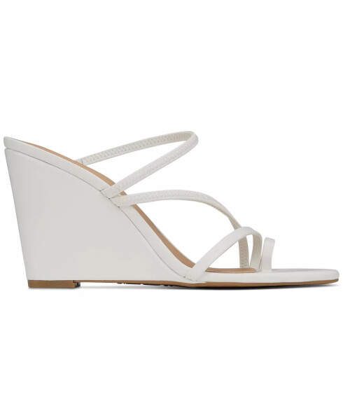 Women's Eiana Toe-Ring Wedge Sandals, Created for Modazone White Smooth - 4