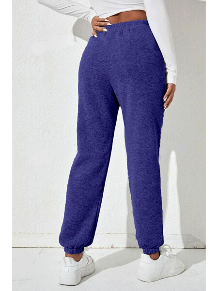 Women's Elastic Waist and Cuff Tracksuit Bottoms SPR24EAK82 - 5