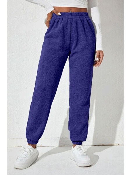 Women's Elastic Waist and Cuff Tracksuit Bottoms SPR24EAK82 - 6