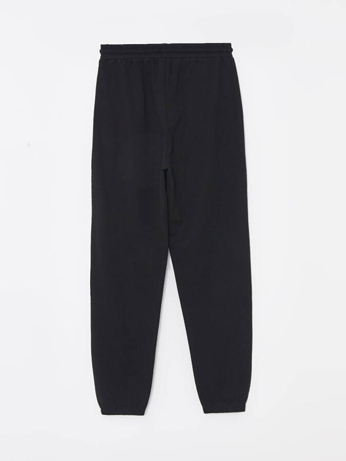 Women's Elastic Waist Plain Jogger Sweatpants - 17