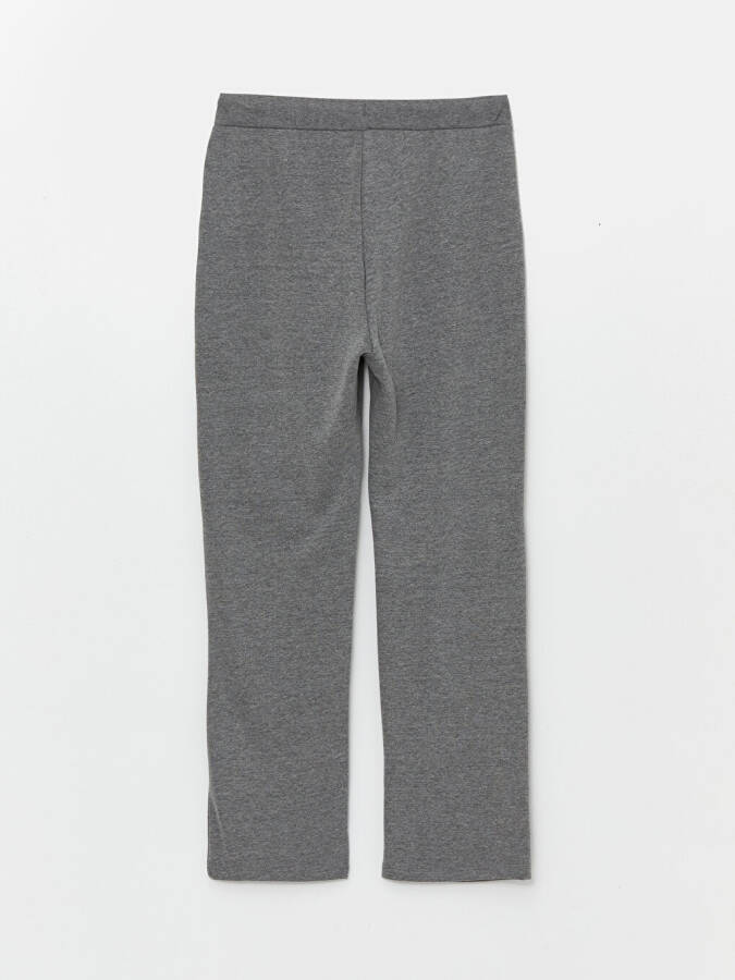 Women's Elastic Waist Plain Sweatpants - 9