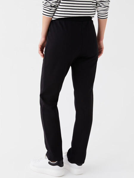 Women's Elastic Waist Plain Sweatpants - 19