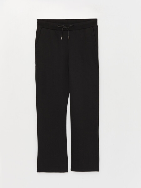 Women's Elastic Waist Plain Sweatpants - 27