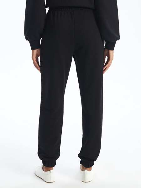 Women's Elastic Waist Straight Jogger Sweatpants - 4