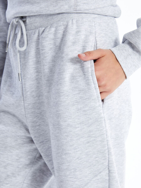 Women's Elastic Waist Straight Jogger Sweatpants - 5