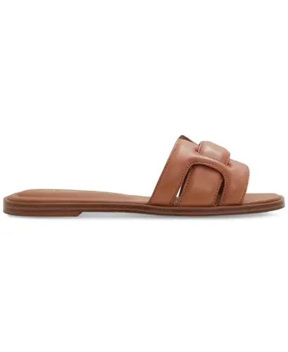 Women's Elenaa Studded Flat Slide Sandals - Medium Brown - ALDO (1)