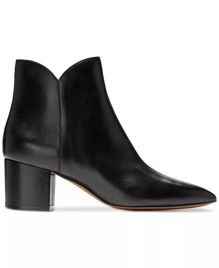 Women's Elyse Pointed-Toe Dress Booties Black Leather - 2