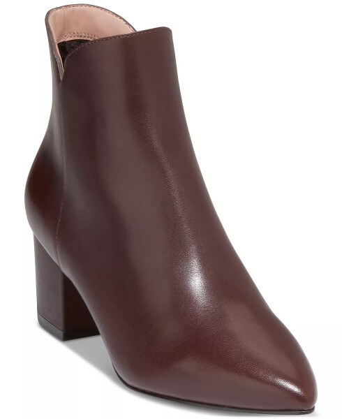 Women's Elyse Pointed-Toe Dress Booties Madeira Leather - 1