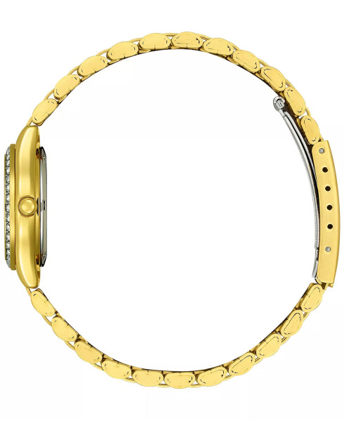 Women's Embellished Gold-Tone Stainless Steel Bracelet Watch 26mm Gold-tone - 2