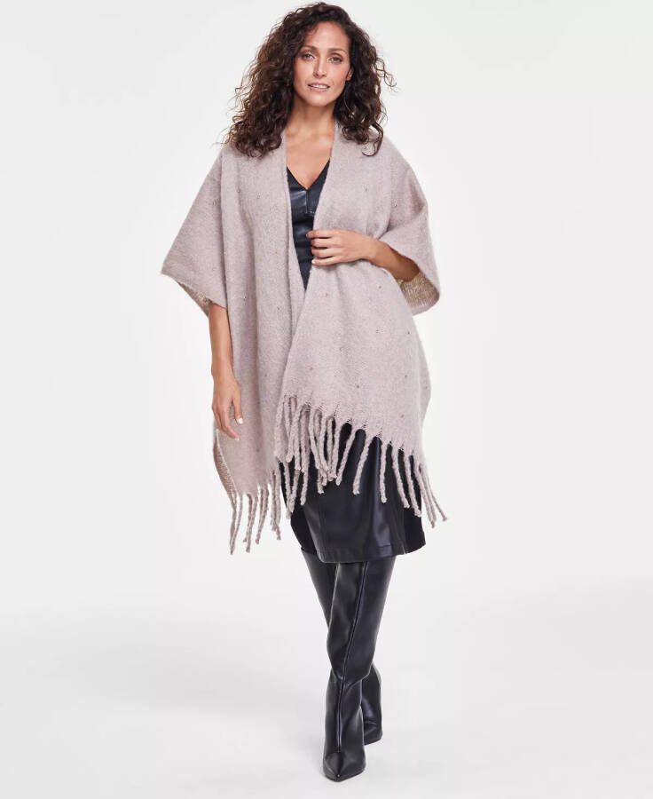 Women's Embellished Topper Wrap, Created for Modazone Angora - 1