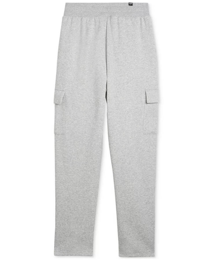 Women's Essential+ Cargo Fleece Pants Light Gray Heather - 4