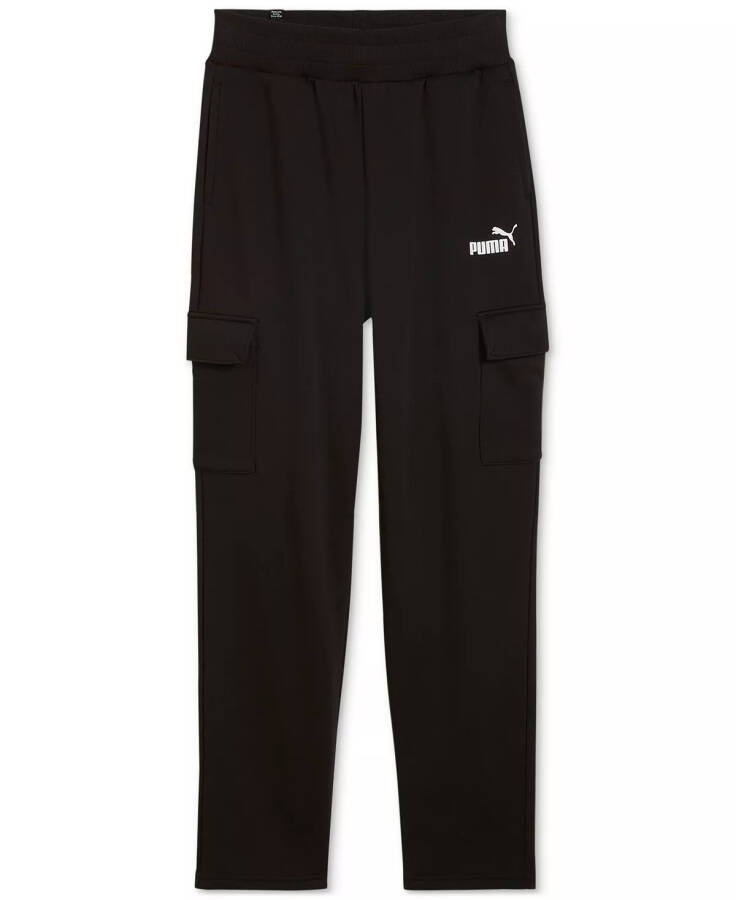 Women's Essential+ Cargo Fleece Pants Puma Black - 6