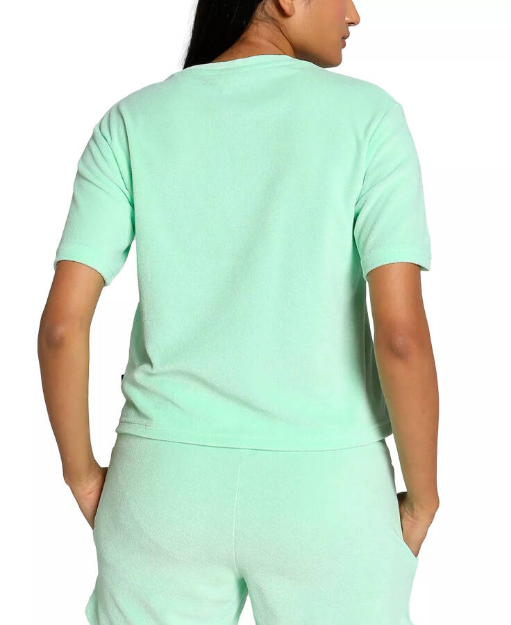 Women's Essential Terry Cloth T-Shirt Fresh Mint - 2