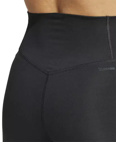Women's Essentials 3-Stripe Cotton-Blend Leggings-Black/white - 5