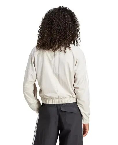Women's Essentials 3-Stripes Lifestyle Bomber Jacket - Wonder Alumina - 4