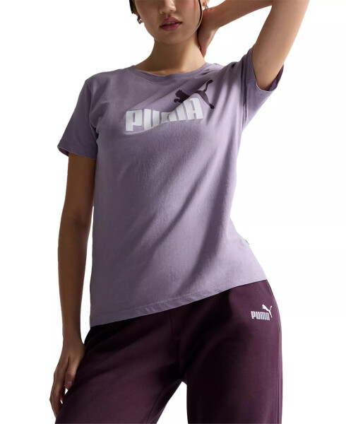 Women's Essentials Graphic Short Sleeve T-Shirt Pale Plum - 1