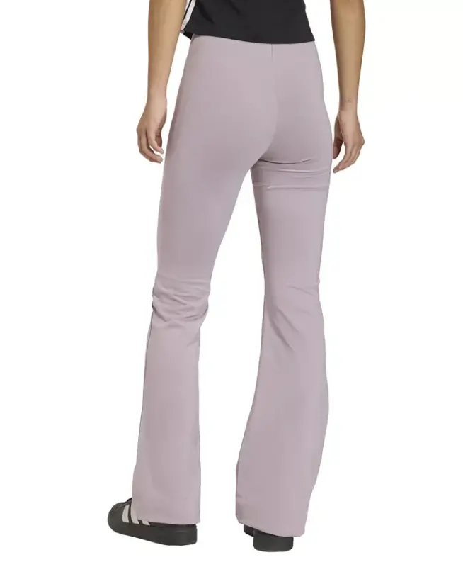 Women's Essentials Small Logo Flared Leggings - Lt/pas Pur - 4