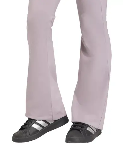 Women's Essentials Small Logo Flared Leggings - Lt/pas Pur - 3