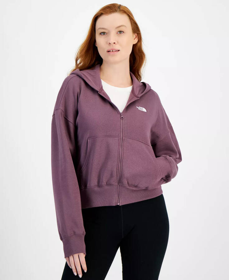 Women's Evolution Full-Zip Hoodie Midnight Mauve - 1