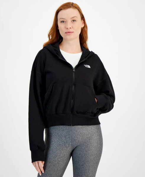 Women's Evolution Full-Zip Hoodie Tnf Black - 3