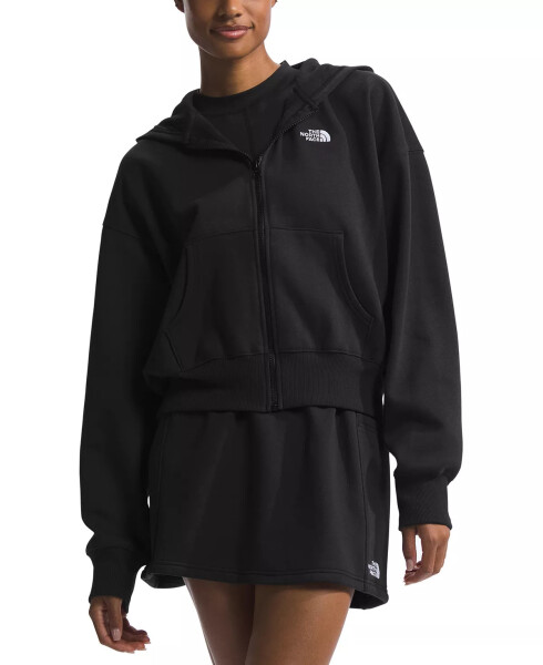 Women's Evolution Full-Zip Hoodie Tnf Black - 4