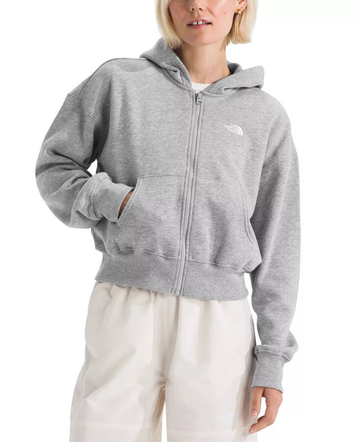 Women's Evolution Full-Zip Hoodie TNF Light Grey Heather - 2