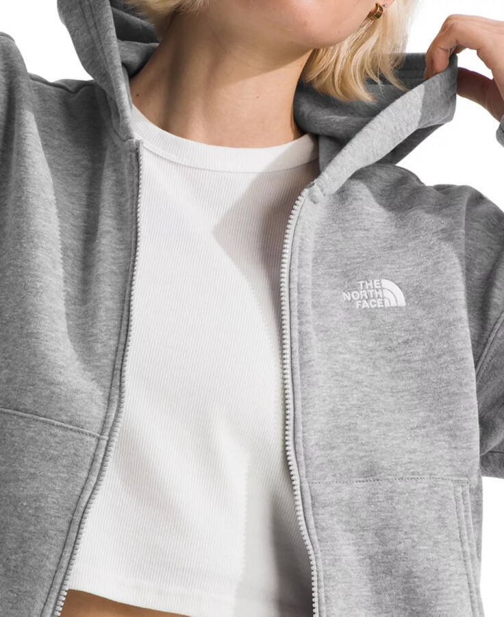 Women's Evolution Full-Zip Hoodie TNF Light Grey Heather - 5