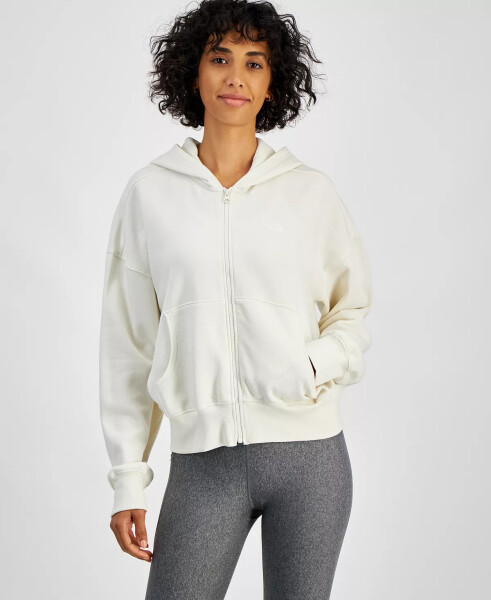 Women's Evolution Full-Zip Hoodie White Dune - 3