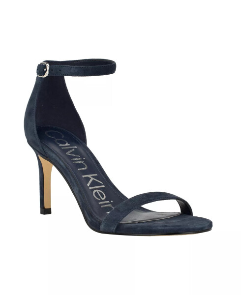 Women's Fairy Dress Sandals Navy Suede - 1