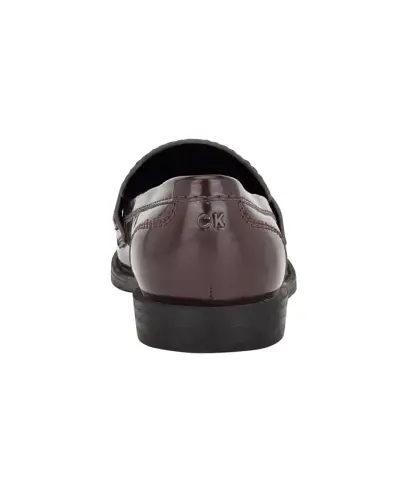 Women's Farrel Slip-On Penny Loafers - Dark Red - 3