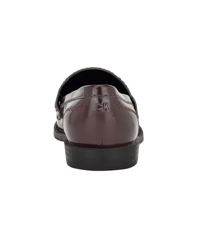 Women's Farrel Slip-On Penny Loafers - Dark Red - 3