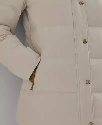 Women's Faux-Fur Hooded Puffer Coat - 3