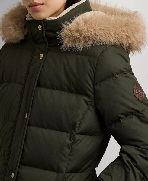 Women's Faux-Fur Hooded Puffer Coat Litchfield - 4