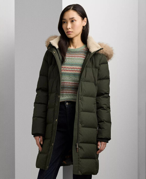 Women's Faux-Fur Hooded Puffer Coat Litchfield - 5