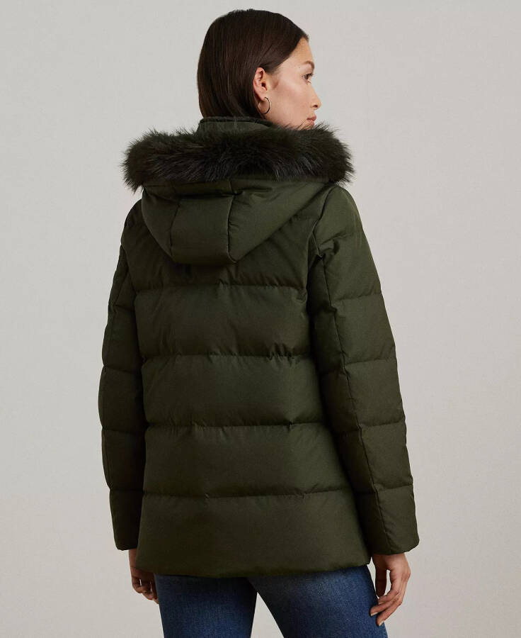 Women's Faux-Fur Hooded Puffer Coat Litchfield - 2