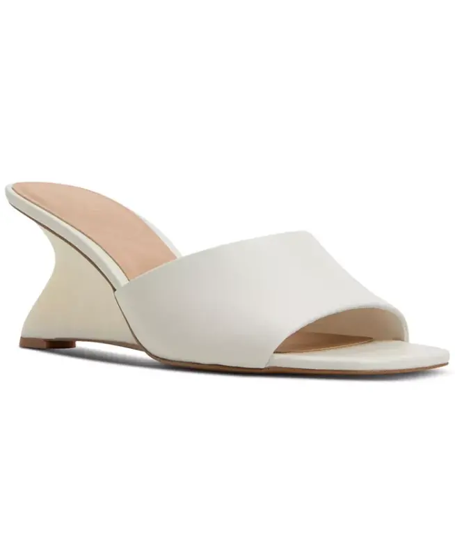 Women's Fiala Square-Toe Sculpted Wedge Sandals - ALDO