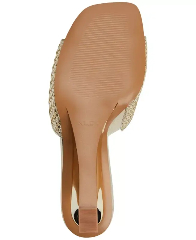 Women's Fiala Square-Toe Sculpted Wedge Sandals - 10