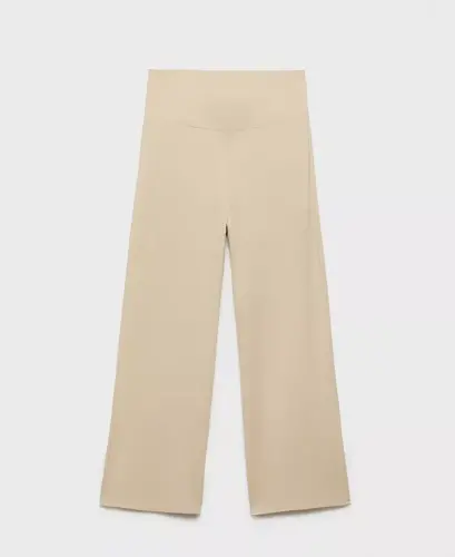 Women's Fine-Knit Wide Leg Trousers - 6