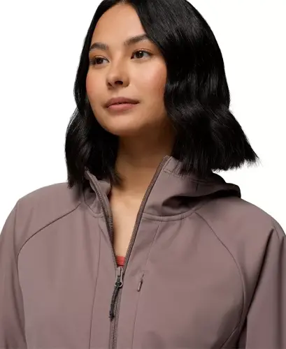 Women's Flora Park II Softshell Jacket - Iron - 4